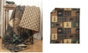 American Heritage Textiles Brown Bear Cabin Quilted Throw